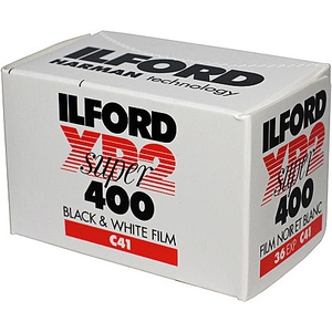 Фотопленка ILFORD XP2 SUPER ISO 400 (ЧБ) 135 - 36