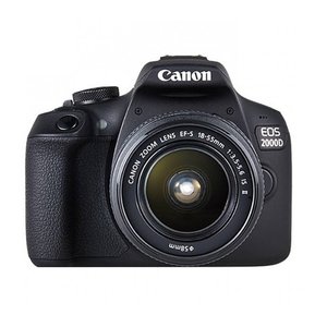 Цифровой фотоаппарат Canon EOS 2000D Kit 18-55mm IS II черный