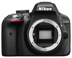Цифровой фотоаппарат Nikon D3300 Body черный