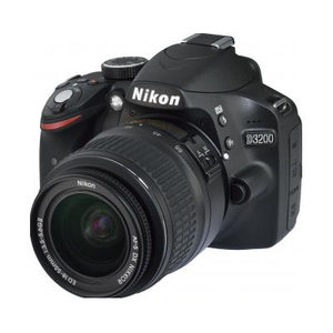 Цифровой фотоаппарат Nikon D3200 Kit AF-S 18-55 DX II черный