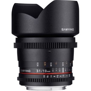 Объектив Samyang 10mm T3.1 ED AS NCS CS VDSLR Sony A