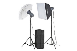 Импульсный свет комплект Visico VT-400 Soft box/umbrella Kit