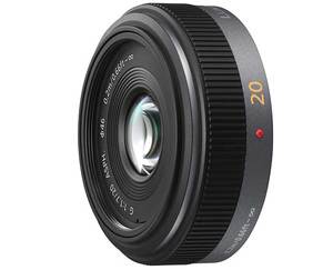 Объектив Panasonic 20mm f/1.7 (H-H020E) серебристый