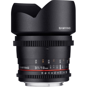 Объектив Samyang MF 10mm T3.1 ED AS NCS CS VDSLR Canon EF