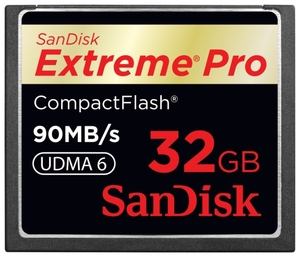 Карта памяти SanDisk SDCFXP-032G-X46 Extreme Pro Compact Flash 32GB 90MB/s 600x