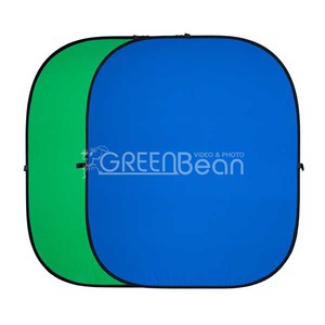 Фон тканевый хромакей GreenBean Twist 180 х 210 B/G синий/зеленый