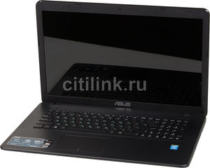 Ноутбук Asus X751MA TY174H 90NB0611-M03140 Intel Pentium N3540/2166MHz 4Gb DDR3 1Tb DVD-RW 17.3" 1600x900 Intel HD Graphics SMA Windows 8 SL Black