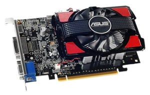 Видеокарта ASUS GeForce GT740 993Mhz ( GT740-2GD3 ), 2Gb GDDR3, 128bit, DVI, HDMI, VGA, PCI-E 3.0
