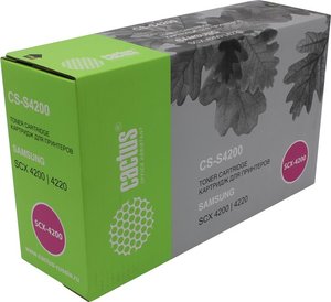 Картридж Cactus Samsung CS-S4200 Чёрный 3000стр для Samsung SCX-4200