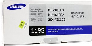 Картридж Samsung MLT-D119S Чёрный 2000стр для ML-1610 ML-2010 SCX-4321 4521F
