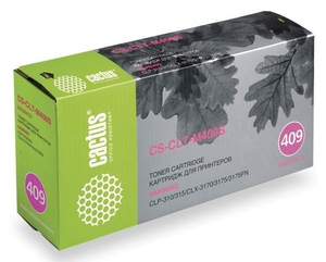 Тонер-картридж Cactus Samsung CS-CLT-M409S Пурпурный (magenta) 1000стр для принтеров Samsung CLP-310/315 CLX-3170/3175/3175FN