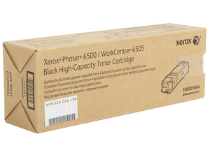 Тонер-картридж XEROX 106R01604 Чёрный 3000стр для Phaser 6500/WC 6505