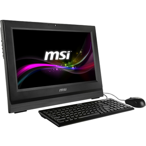 Моноблок MSI AP190-016XRU 9S6-A95311-016 Intel Celeron 1037U 1800MHz 4Gb DDR3 500Gb Intel HD Graphics SMA DVD-RW 18.5" 1366x768 NO OS Чёрный Black