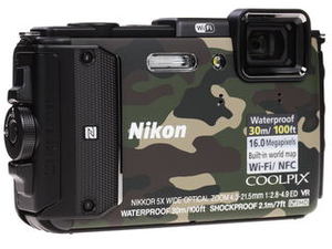 Цифровой фотоаппарат Nikon Coolpix AW130 черный