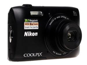 Цифровой фотоаппарат Nikon Coolpix S3600 черный