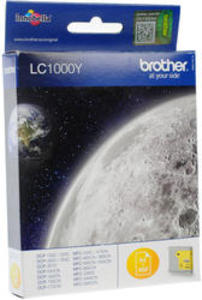 Картридж струйный Brother LC-1000Y