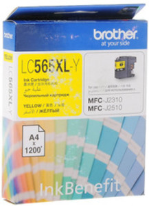 Картридж струйный Brother LC-565XLY