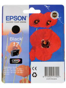 Картридж струйный Epson T17 черный