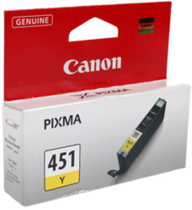 Картридж струйный Canon CLI-451Y