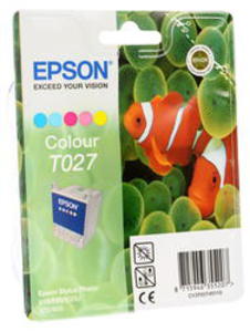 Картридж струйный Epson T027