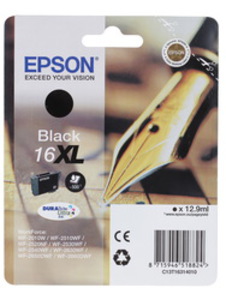 Картридж струйный Epson T16 (XL) черный