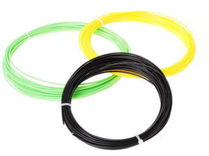 Картридж ESUN 3D FILAMENT 10метров желтый, зелёный, черный