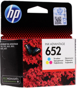 Картридж струйный HP 652 Tri-color (F6V24AE)