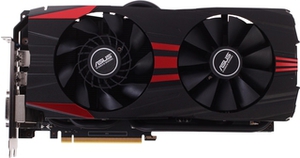 Видеокарта ASUS GeForce GTX 960 BLACK OC [GTX960-DC2OC-2GD5-BLACK]