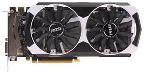 Видеокарта MSI GeForce GTX 960 АМУРСКИЙ ТИГР [GTX 960 2GD5T OC]