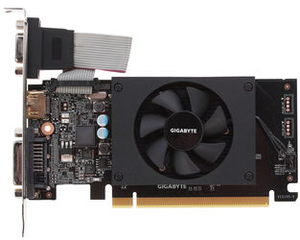 Видеокарта GigaByte GeForce GT 710 LP [GV-N710D3-1GL]