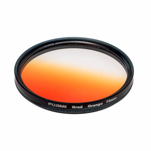 Светофильтр градиентный FUJIMI GRAD. ORANGE FILTER 49mm (оранжевый)