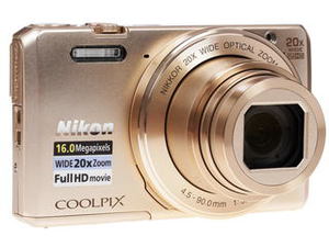 Компактная камера Nikon Coolpix S7000 золотистый