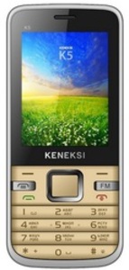 Сотовый телефон Keneksi K5 золотистый