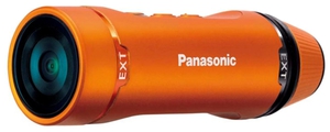 Экшн видеокамера Panasonic HX-A1 оранжевый