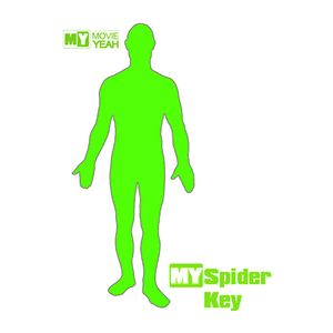 Зелёный хромакейный костюм MY Spider Key размер: S