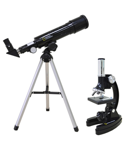 Набор Bresser National Geographic: телескоп 50/360 и микроскоп 300-1200x