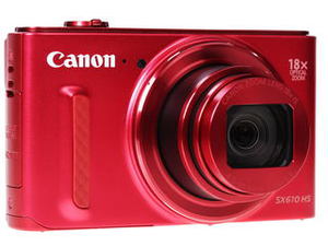 Цифровой фотоаппарат Canon PowerShot SX610 HS красный