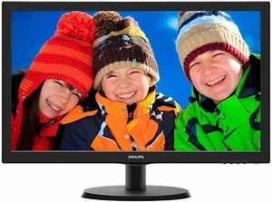 21.5" Монитор Philips 223V5LSB/01(00) черный