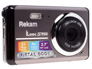 Цифровой фотоаппарат Rekam iLook S950i серый