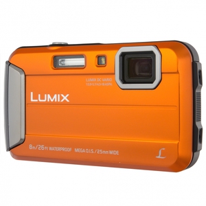 Цифровой фотоаппарат Panasonic Lumix DMC-FT30 оранжевый