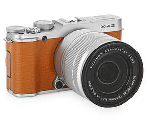 Камера со сменной оптикой FujiFilm X-A2 kit 16-50mm коричневый