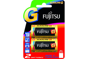 Батареи щелочные Fujitsu LR14G(2B), серии G, типа С, 2 шт, (в блистере)