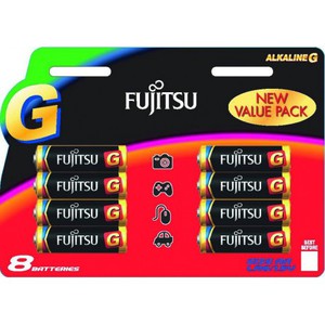 Батарейка Fujitsu LR6G(8B), серии G, типа АА, 8 шт, (в блистере)