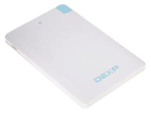 Портативный аккумулятор DEXP SlimCard