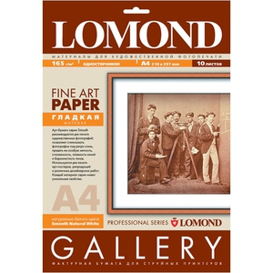 Фотобумага Lomond Paper SMOOTH A4/165/10л (0910041)