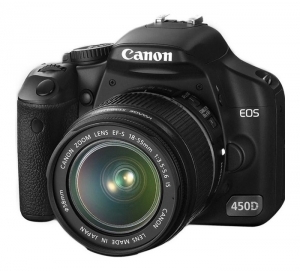 Цифровой фотоаппарат Canon EOS 450D Kit EF-S 18-55 mm IS + к/п 2Gb (Б.У.)
