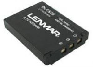 Батарея аккумуляторная Li-ion Lenmar DLCS70 (Casio NP-70) 3,7B 1050mAh