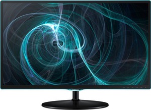 21.5" Монитор Samsung S22D390H черный, бирюзовый