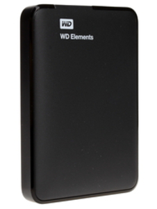 2.5" Внешний HDD Western Digital Elements Portable [WDBUZG0010BBK]