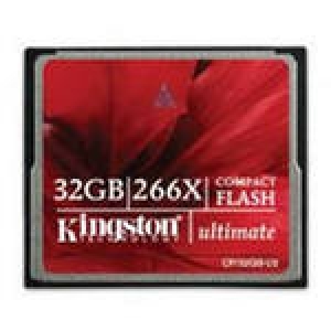 Карта памяти Compact Flash 32GB 266x Kingston